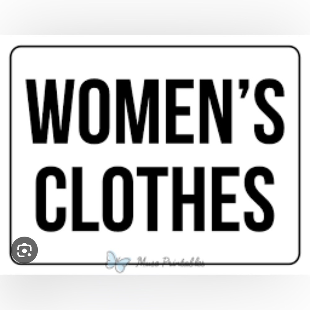Women’s clothes section